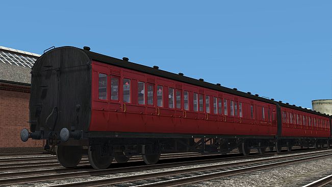 TS Marketplace: LMS Period 1 Non-Corridor Coach Pack BR Maroon