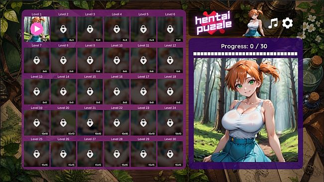 Hentai Puzzle: Emy