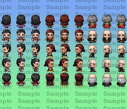 RPG Maker MV - Eberouge Character Pack 1