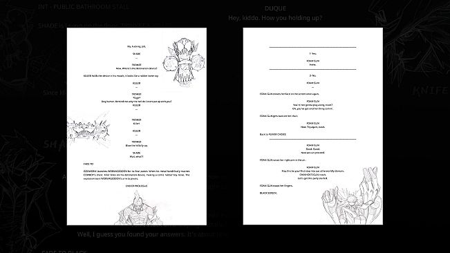 Wolfstride Illustrated Script + Wallpapers