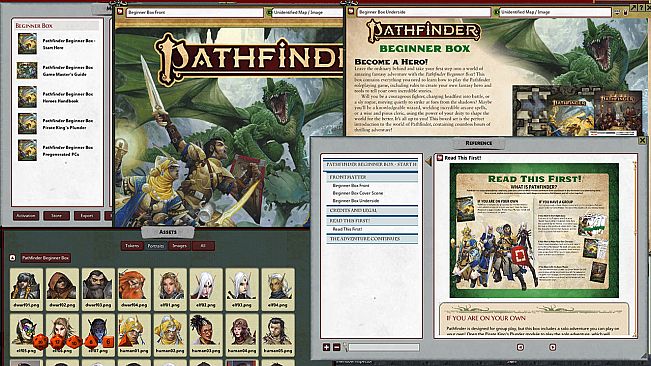 Fantasy Grounds - Pathfinder 2 RPG - Beginner Box