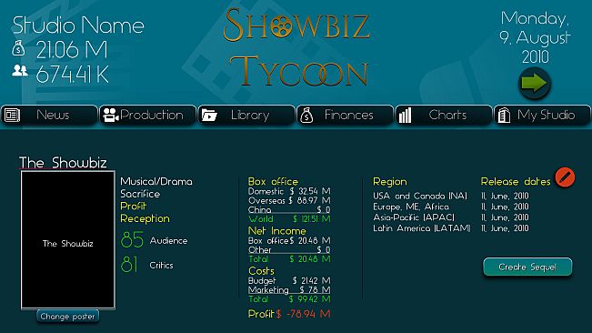 Showbiz Tycoon