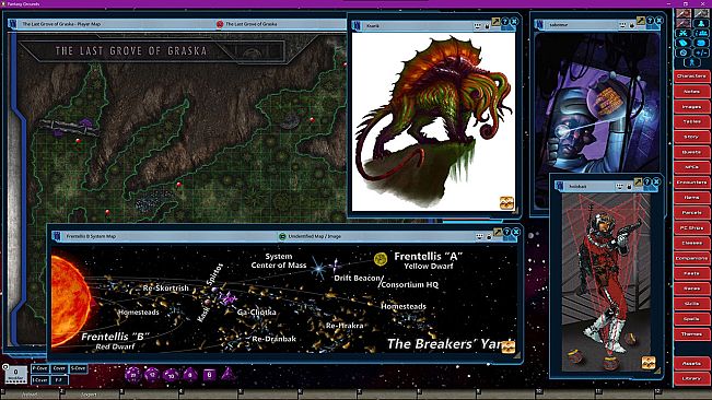 Fantasy Grounds - Star System Set: Frentellis B "The Breaker's Yard" (FULL SET)