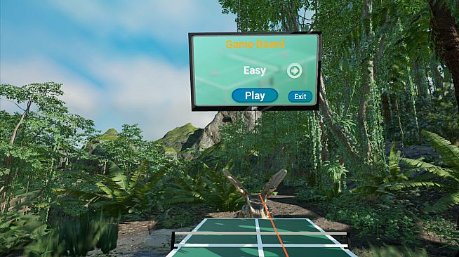 VR Dinosaur Pingpong