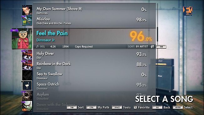Rocksmith 2014 – Dinosaur Jr - “Feel the Pain”