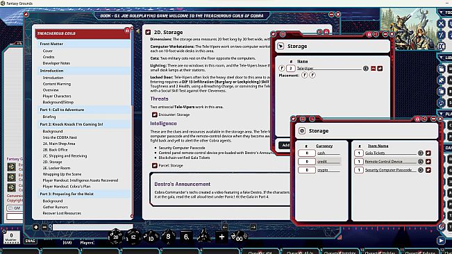 Fantasy Grounds - G.I. JOE Roleplaying Game Welcome to the Treacherous Coils of Cobra