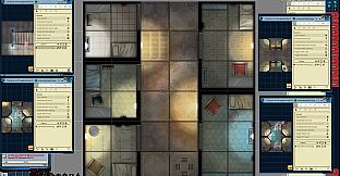 Fantasy Grounds - Starfinder RPG - Flip-Tiles - City Starter Set