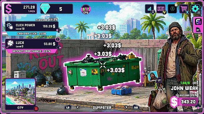 QUTAS67 - Qubic Ultimate Tap Adventure Simulator 2067