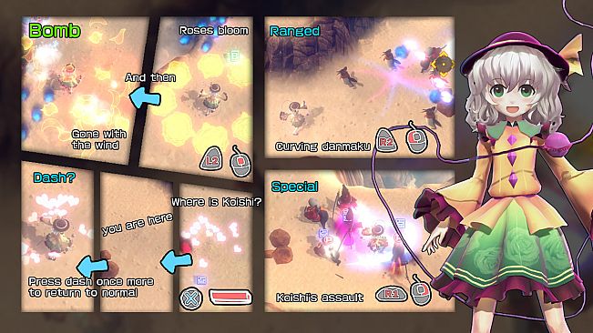 The Disappearing of Gensokyo: Sakuya, Koishi, Suika Character Pack