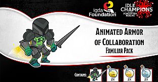 Idle Champions - Animated Armor of Collaboration Familiar Pack