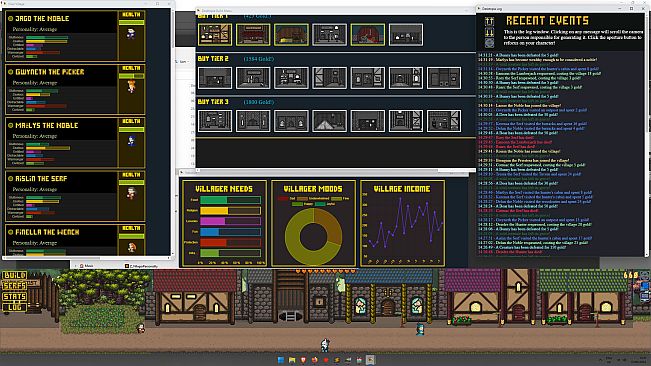 Desktopia: A Desktop Village Simulator