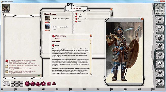 Fantasy Grounds - D&D Fighter Class Pack