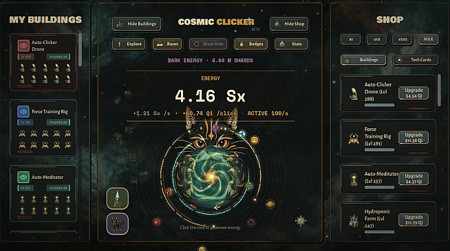 Cosmic Clicker