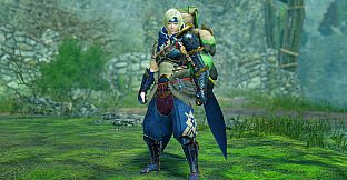 Monster Hunter Rise - "Stuffed Garangolm" Hunter layered weapon (Charge Blade)