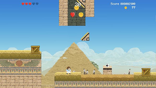 Soccerboy vs Aliens - World 2 - Desert Arena