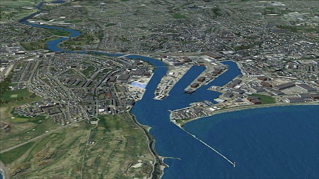 FSX Steam Edition: VFR Real Scenery NexGen 3D - Vol. 4: Scotland Add-On