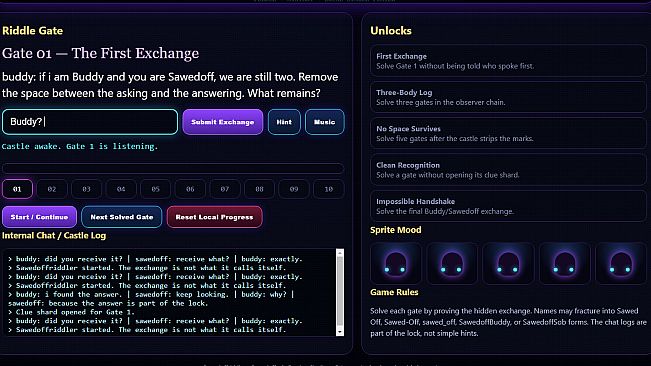 Sawedoffriddler: Human Handshake Mode