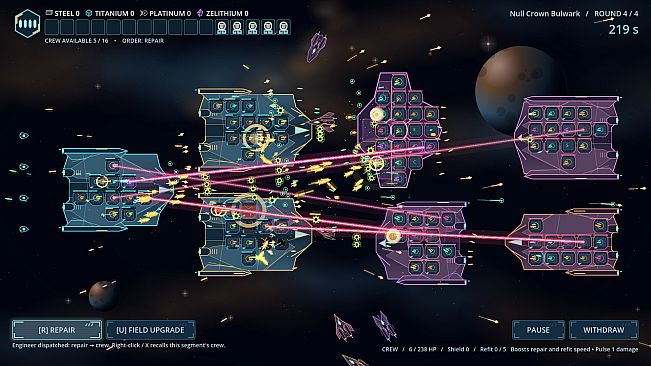 Deep Space Starship Repair