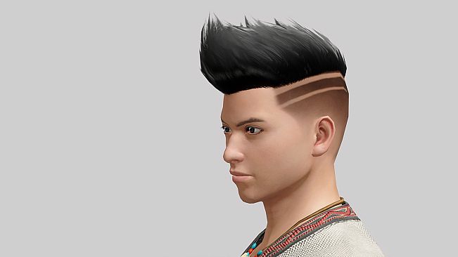 MONSTER HUNTER RISE - "Great Baggi Crest" hairstyle