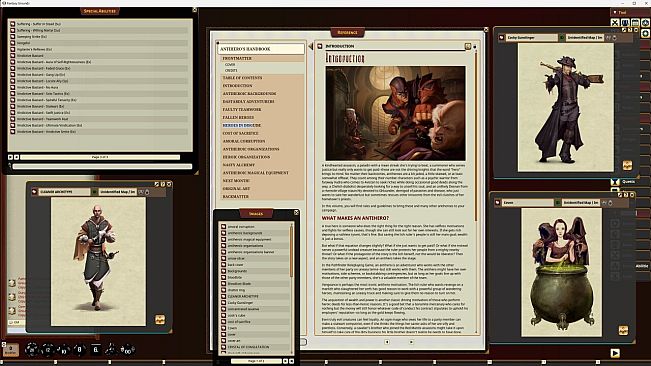 Fantasy Grounds - Pathfinder RPG - Pathfinder Companion: Antihero's Handbook