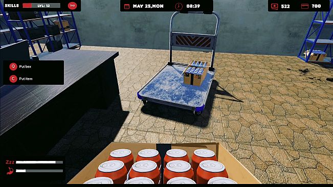 Supermarket Surviving Simulator