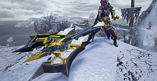 Monster Hunter Rise - "Lost Code: Sara" Hunter layered weapon (Charge Blade)