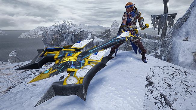 Monster Hunter Rise - "Lost Code: Sara" Hunter layered weapon (Charge Blade)