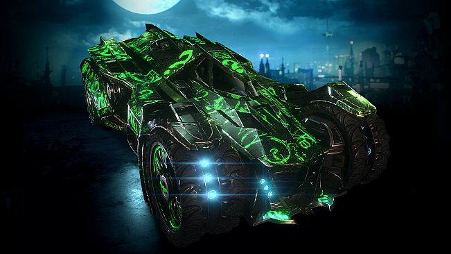 Batman: Arkham Knight - Riddler Themed Batmobile Skin