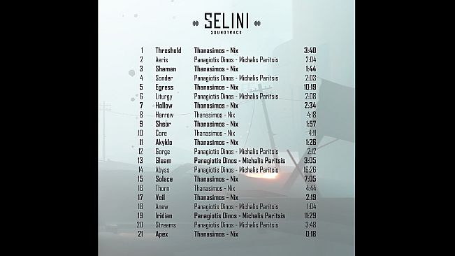 SELINI Soundtrack