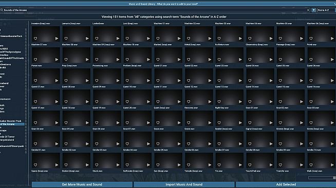 GameGuru MAX Fantasy Audio Booster Pack - The Sounds of the Arcane