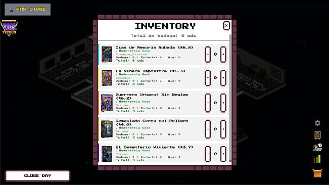 VHS Store Tycoon
