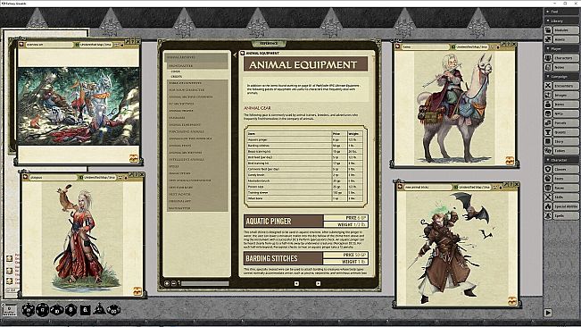 Fantasy Grounds - Pathfinder RPG - Pathfinder Companion: Animal Archive