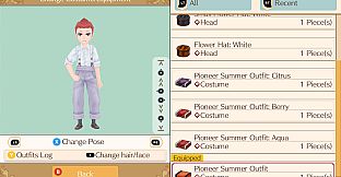 Frontier Summer Clothes Set - WorldNeverland - Daily Life in the Elnea Kingdom - Another Life Adventure