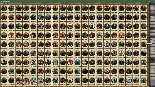 Fantasy Grounds - Fantasy Token Collection - Abyss 01