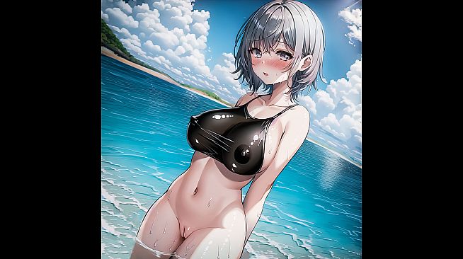 Senpai Puzzle: Waifu Summer - Hadaka Waifus