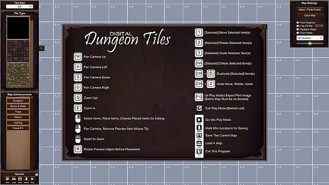 Digital Dungeon Tiles