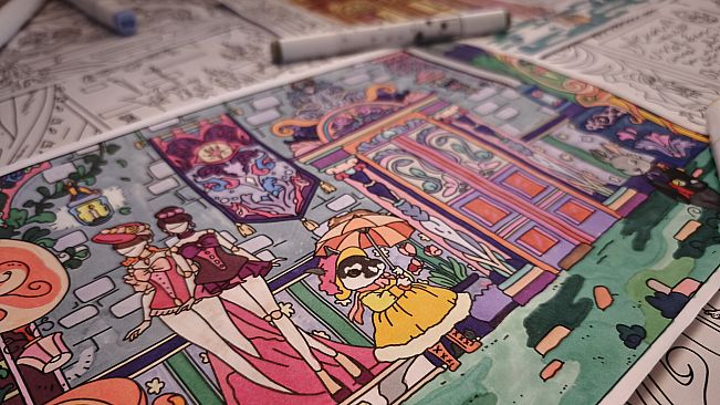FIND KITTENS 11: Dollhouse - Coloring Book