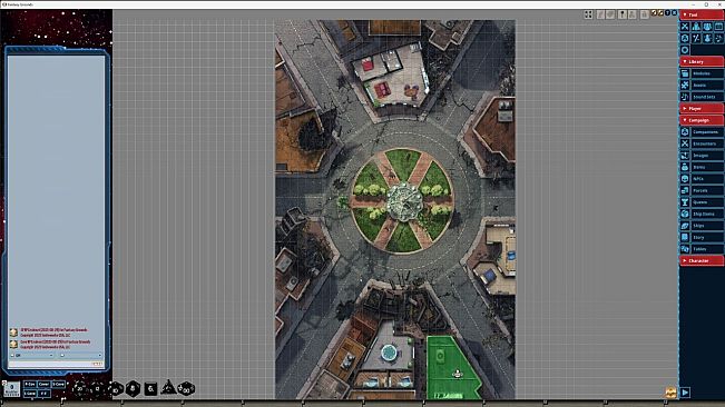 Fantasy Grounds - Starfinder RPG - Starfinder Flip-Mat - Enormous Battlefield
