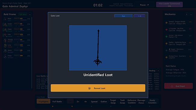 Raid Leader Simulator