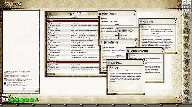 Fantasy Grounds - Pathfinder RPG - Melee Tactics Toolbox (PFRPG)