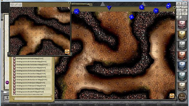 Fantasy Grounds - Maps: Winding Caverns