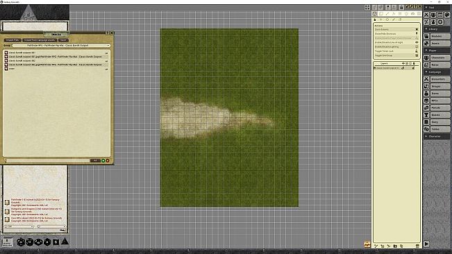 Fantasy Grounds - Pathfinder RPG - Pathfinder Flip-Mat - Classic Bandit Outpost