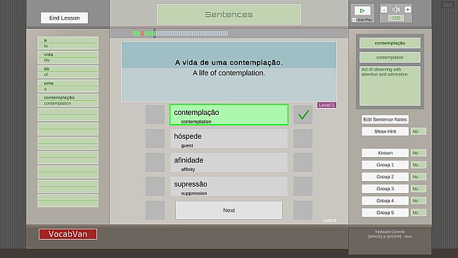VocabVan - Portuguese