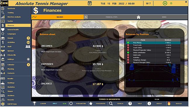 Absolute Tennis Manager