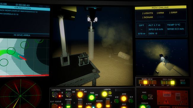 subROV : Underwater Discoveries