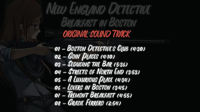 New England Detective: Breakfast in Boston OST and Artbook