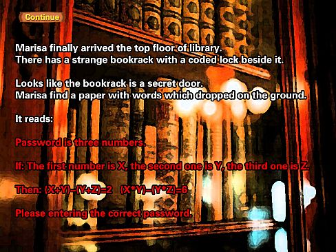 Little Marisa's Disaster Journey