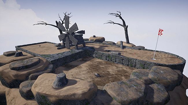 Golfing in Aether - Dustbowl