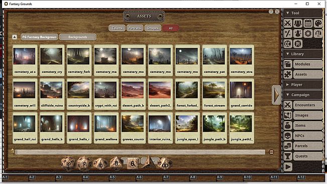 Fantasy Grounds - FG Fantasy Backgrounds