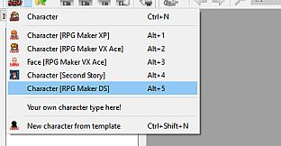 Game Character Hub PE: DS Generator Parts